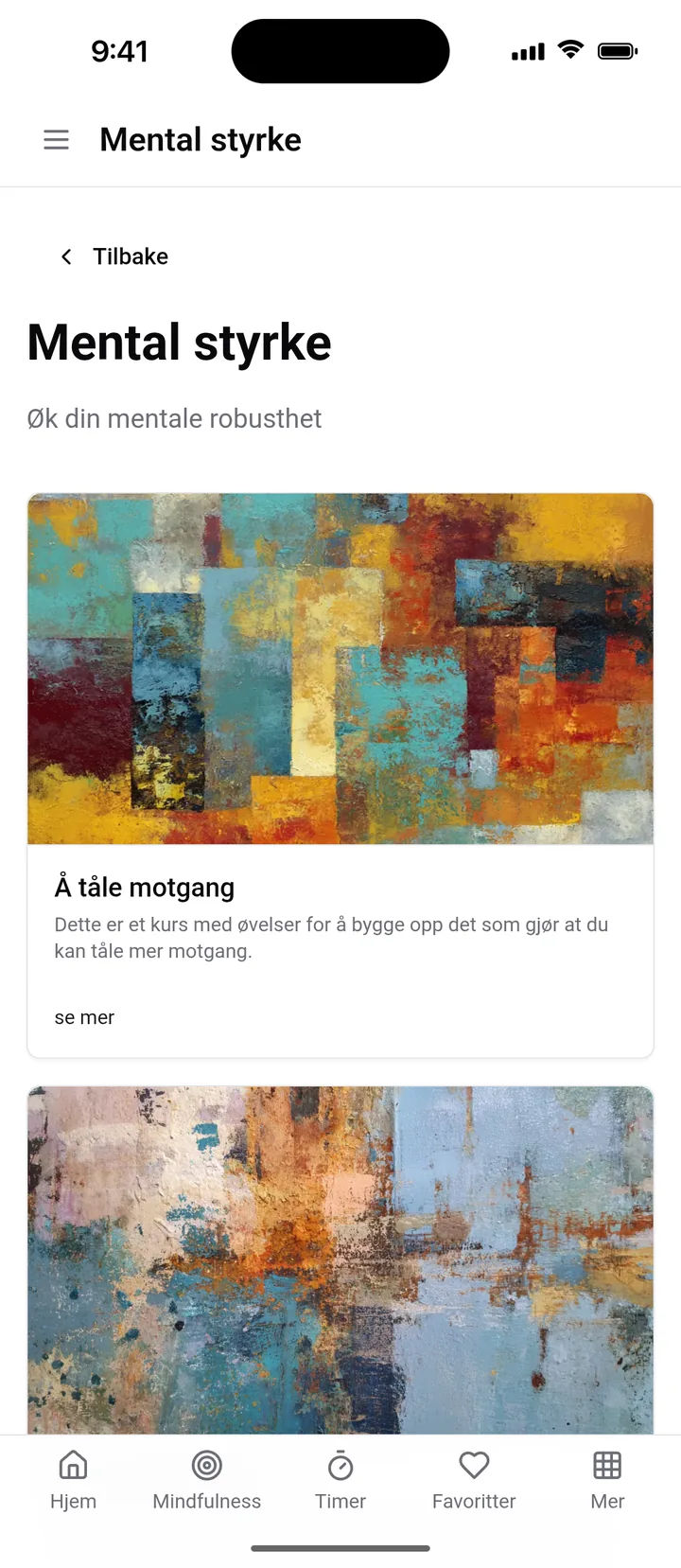 Mental styrke i Medio med kurset «Å tåle motgang»