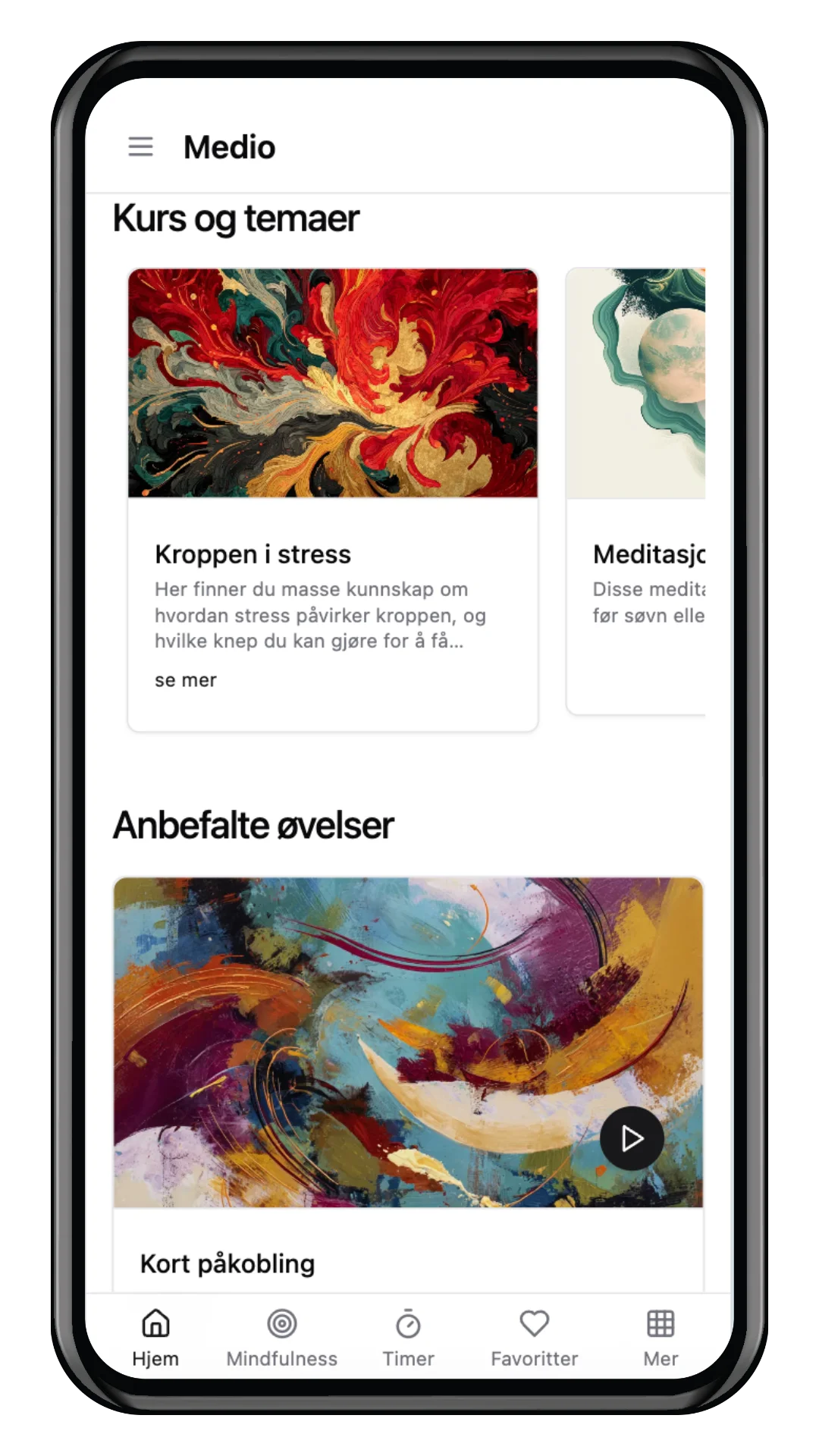 Medio app screenshot 48